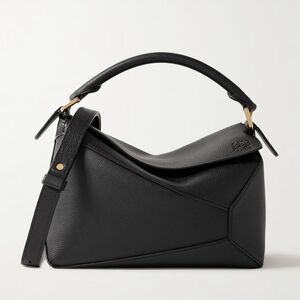 Loewe Black Large  Puzzle Shoulder Bag